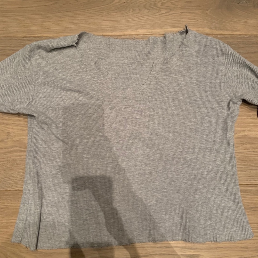 brandy melville distressed thermal
